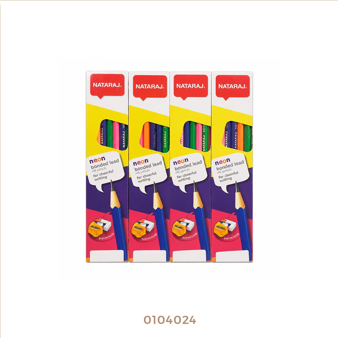 قلم رصاص NATARAJ NEON* (علبه)