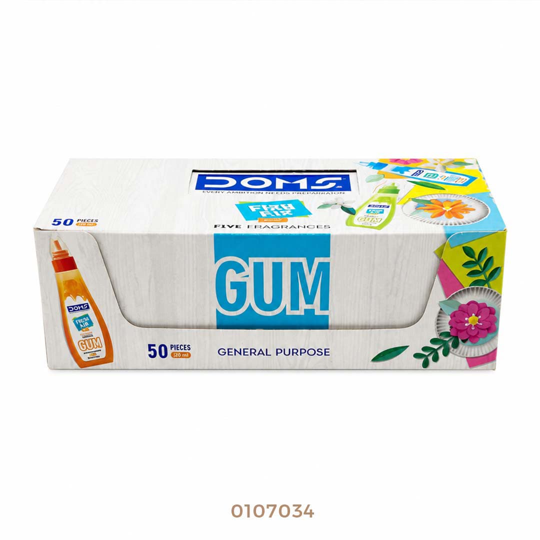صمغ 20 مللي الوان Doms80232 (قطعه)